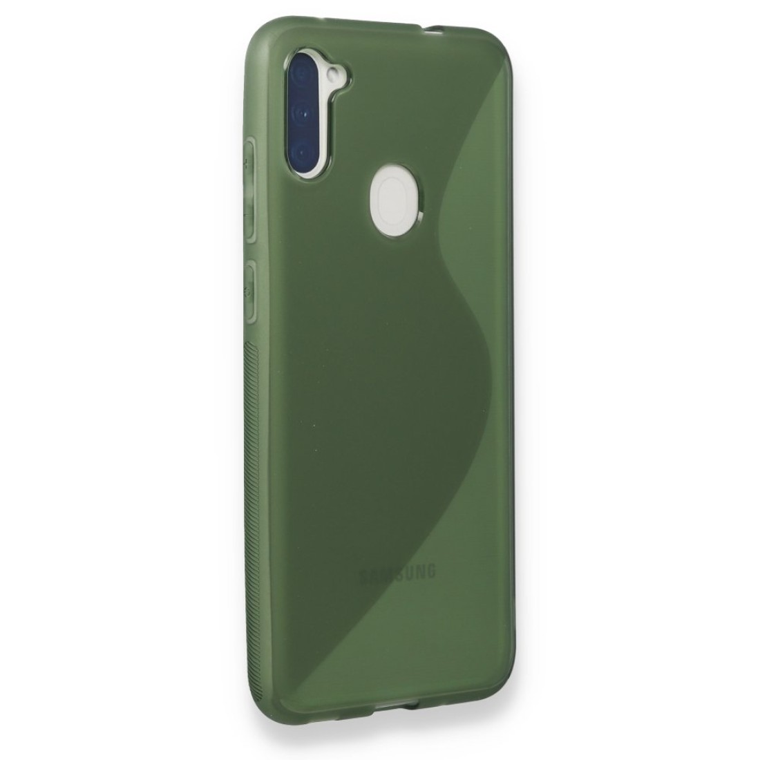 Samsung Galaxy M11 Kılıf S Silikon - Yeşil Samsung Galaxy M11 Kılıf S Silikon - Yeşil