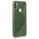 Samsung Galaxy M11 Kılıf S Silikon - Yeşil Samsung Galaxy M11 Kılıf S Silikon - Yeşil