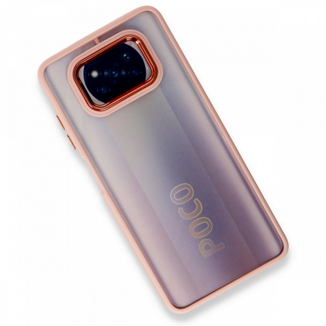 Xiaomi Pocophone X3 Kılıf Dora Kapak - Pudra