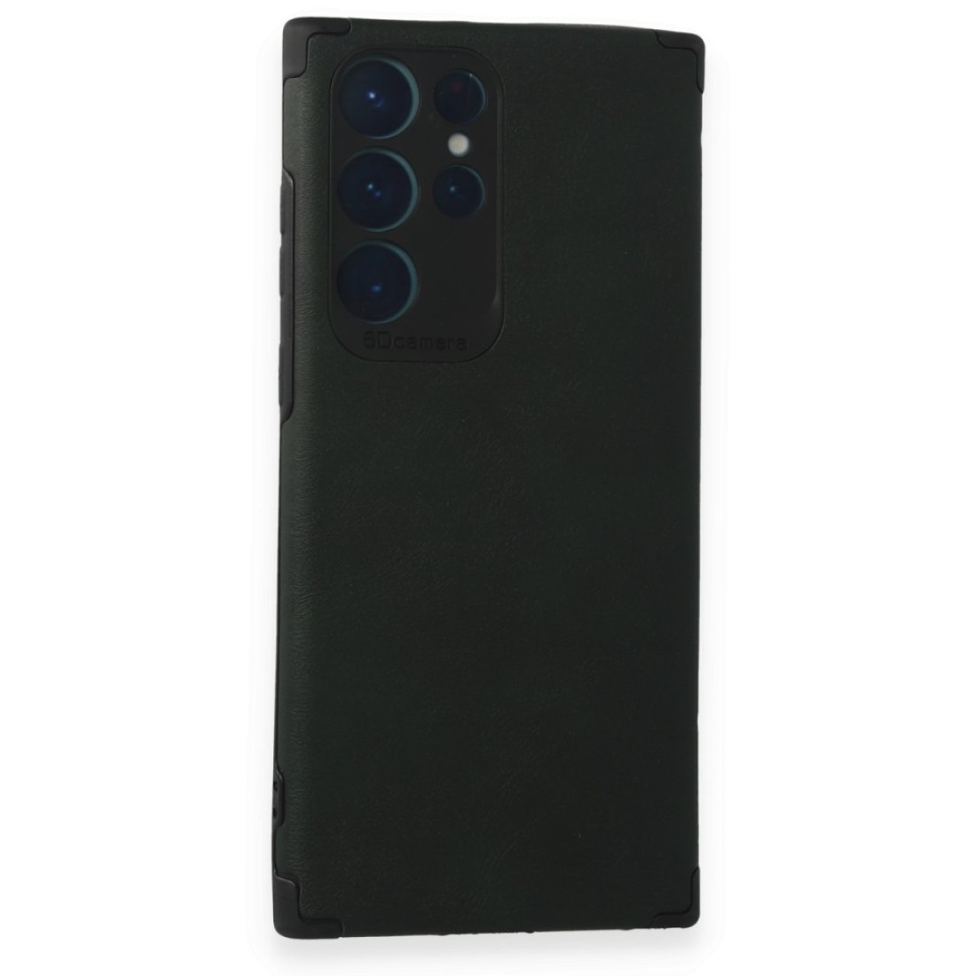  Samsung Galaxy S22 Ultra Kılıf Loop Deri Silikon - Yeşil