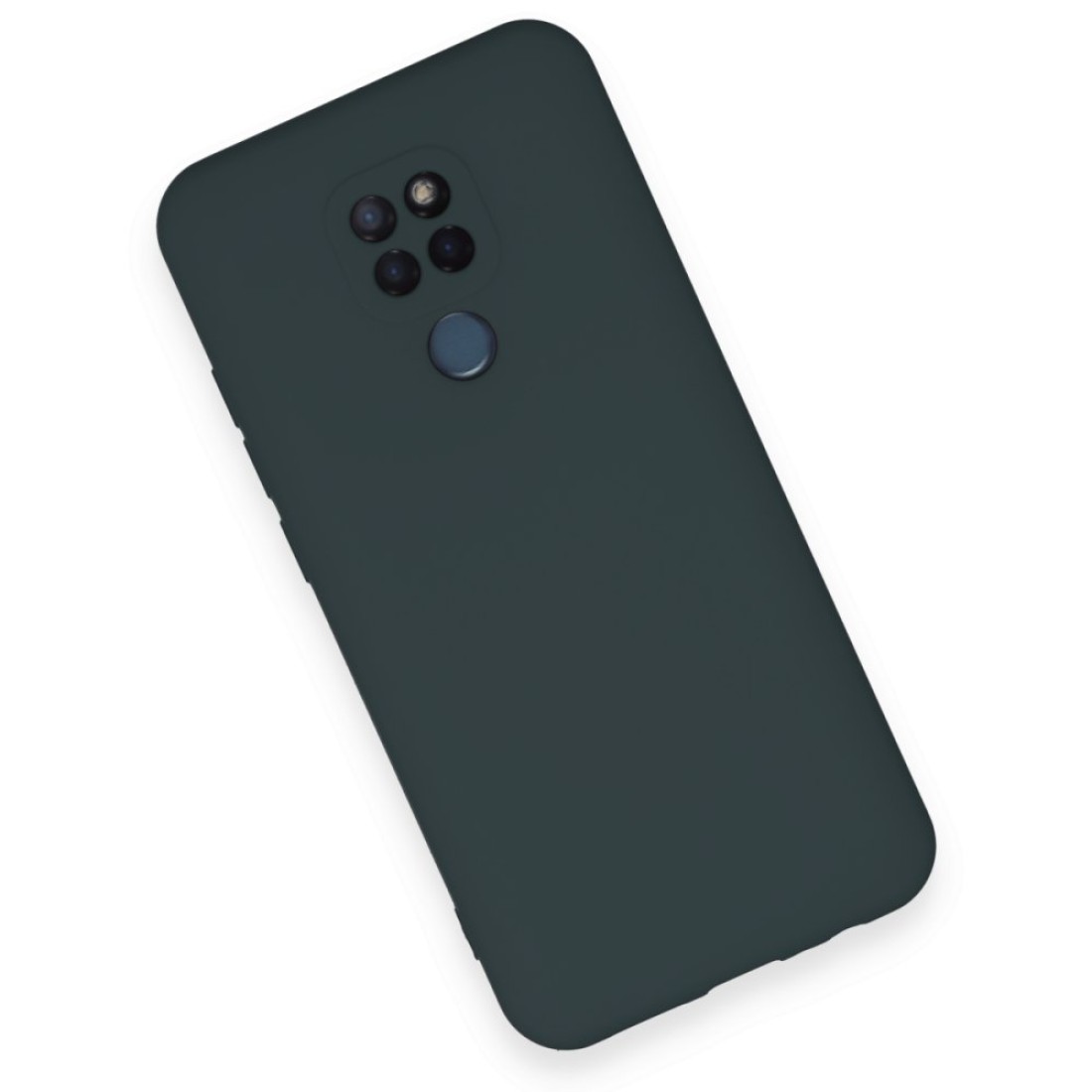  General Mobile GM 20 Kılıf Nano içi Kadife Silikon - Koyu Yeşil