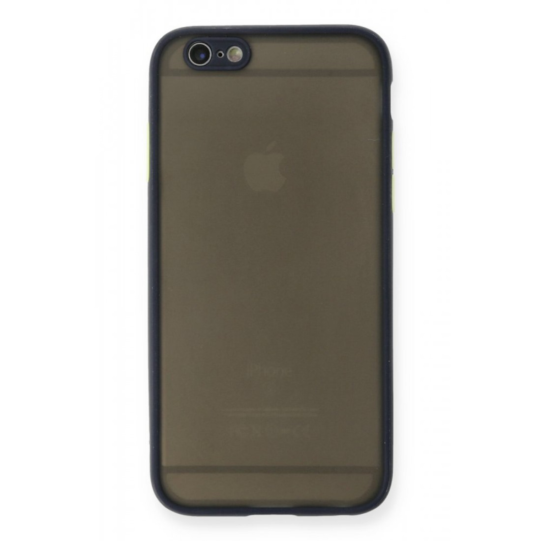  iPhone 6 Kılıf Montreal Silikon Kapak - Lacivert
