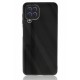  Samsung Galaxy A12 Kılıf Glass Kapak - Siyah