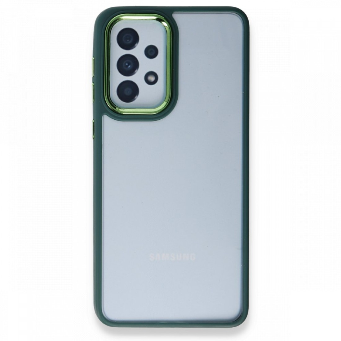  Samsung Galaxy A23 4G Kılıf Dora Kapak - Haki Yeşil