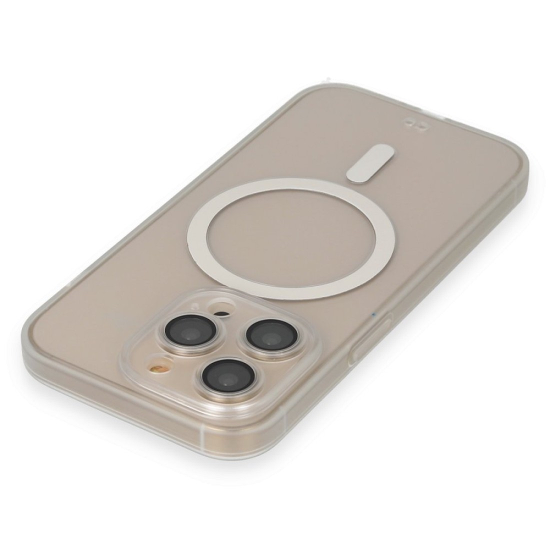 iPhone 14 Pro Kılıf Grand Magneticsafe Kapak - Şeffaf iPhone 14 Pro Kılıf Grand Magneticsafe Kapak - Şeffaf