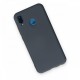  Huawei P20 Lite Kılıf Nano içi Kadife Silikon - Gri