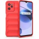 Realme C35 Kılıf Optimum Silikon - Kırmızı Realme C35 Kılıf Optimum Silikon - Kırmızı