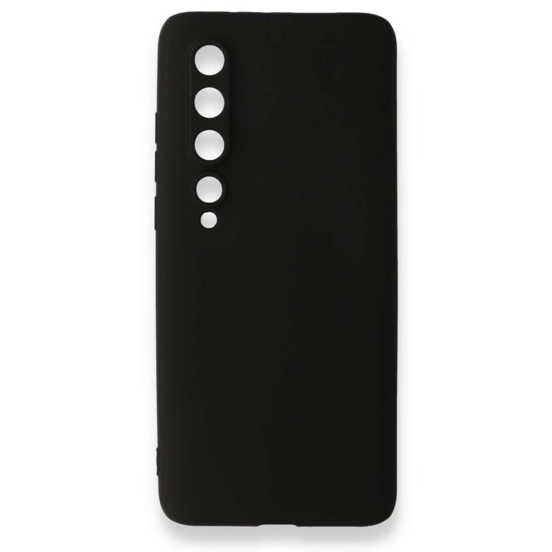  Xiaomi Mi 10 Kılıf First Silikon - Siyah