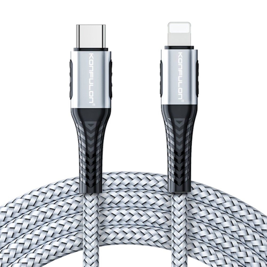 Konfulon DC35 Type-C to Lightning Kablo 1MT - Gri