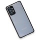  Samsung Galaxy A52S Kılıf Miami Şeffaf Silikon - Siyah