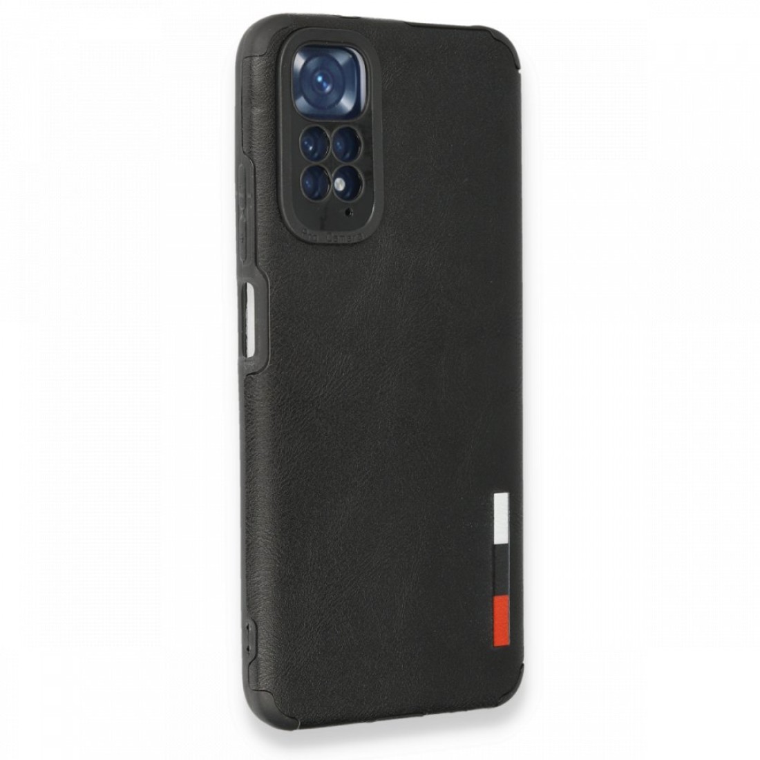 Xiaomi Redmi Note 11 Kılıf Loop Deri Silikon - Siyah Xiaomi Redmi Note 11 Kılıf Loop Deri Silikon - Siyah