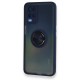 Oppo A54 4G Kılıf Montreal Yüzüklü Silikon Kapak - Lacivert Oppo A54 4G Kılıf Montreal Yüzüklü Silikon Kapak - Lacivert