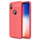  iPhone XS Kılıf Auto Focus Kapak - Kırmızı