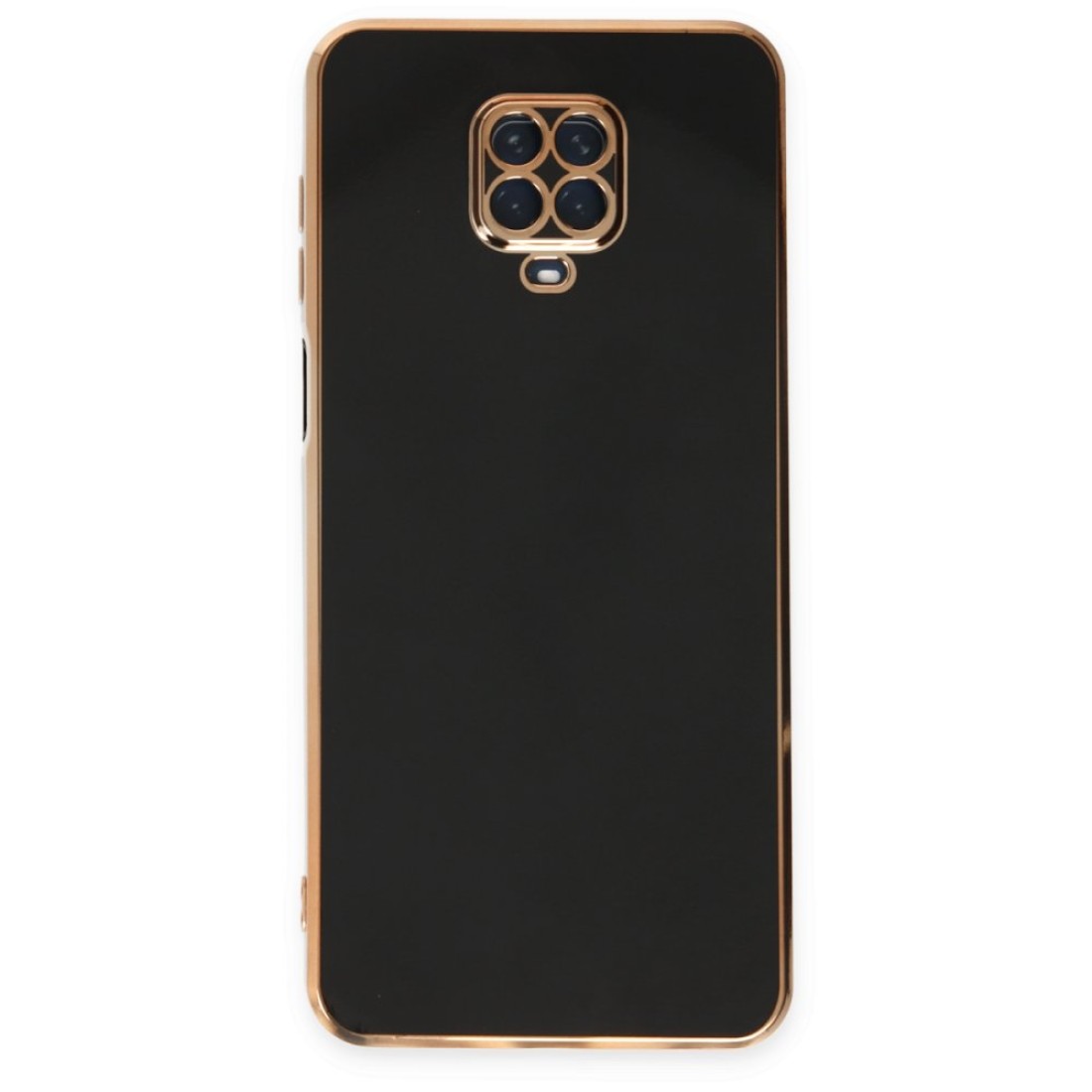  Xiaomi Redmi Note 9S Kılıf Volet Silikon - Siyah