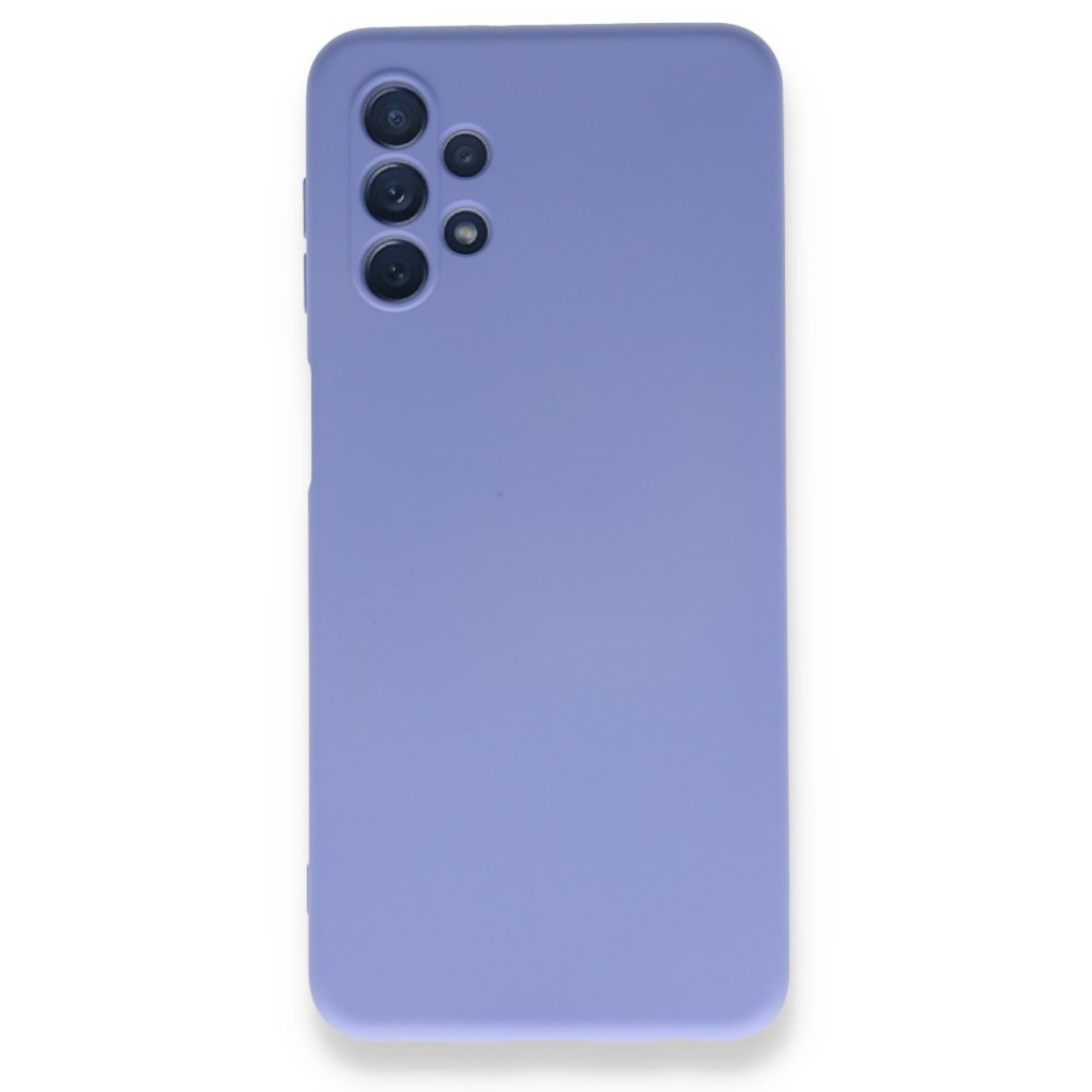  Samsung Galaxy A52 Kılıf Nano içi Kadife Silikon - Lila