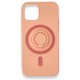 iPhone 12 Mini Kılıf Viktor Yüzüklü Silikon - Pudra iPhone 12 Mini Kılıf Viktor Yüzüklü Silikon - Pudra