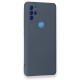  General Mobile GM 21 Pro Kılıf Nano içi Kadife Silikon - Gri