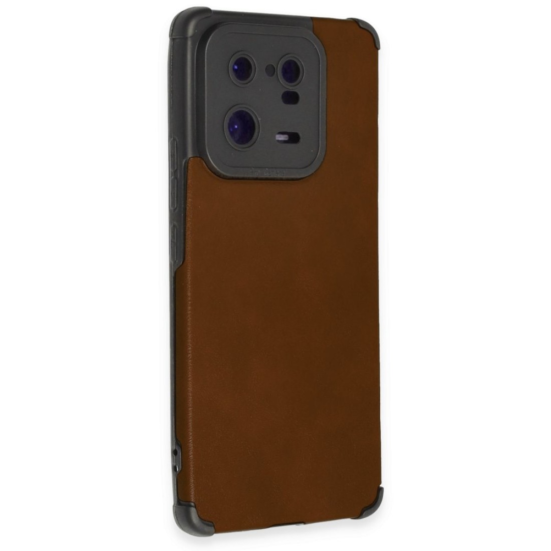 Xiaomi Mi 13 Pro Kılıf Loop Deri Silikon - Kahverengi Xiaomi Mi 13 Pro Kılıf Loop Deri Silikon - Kahverengi