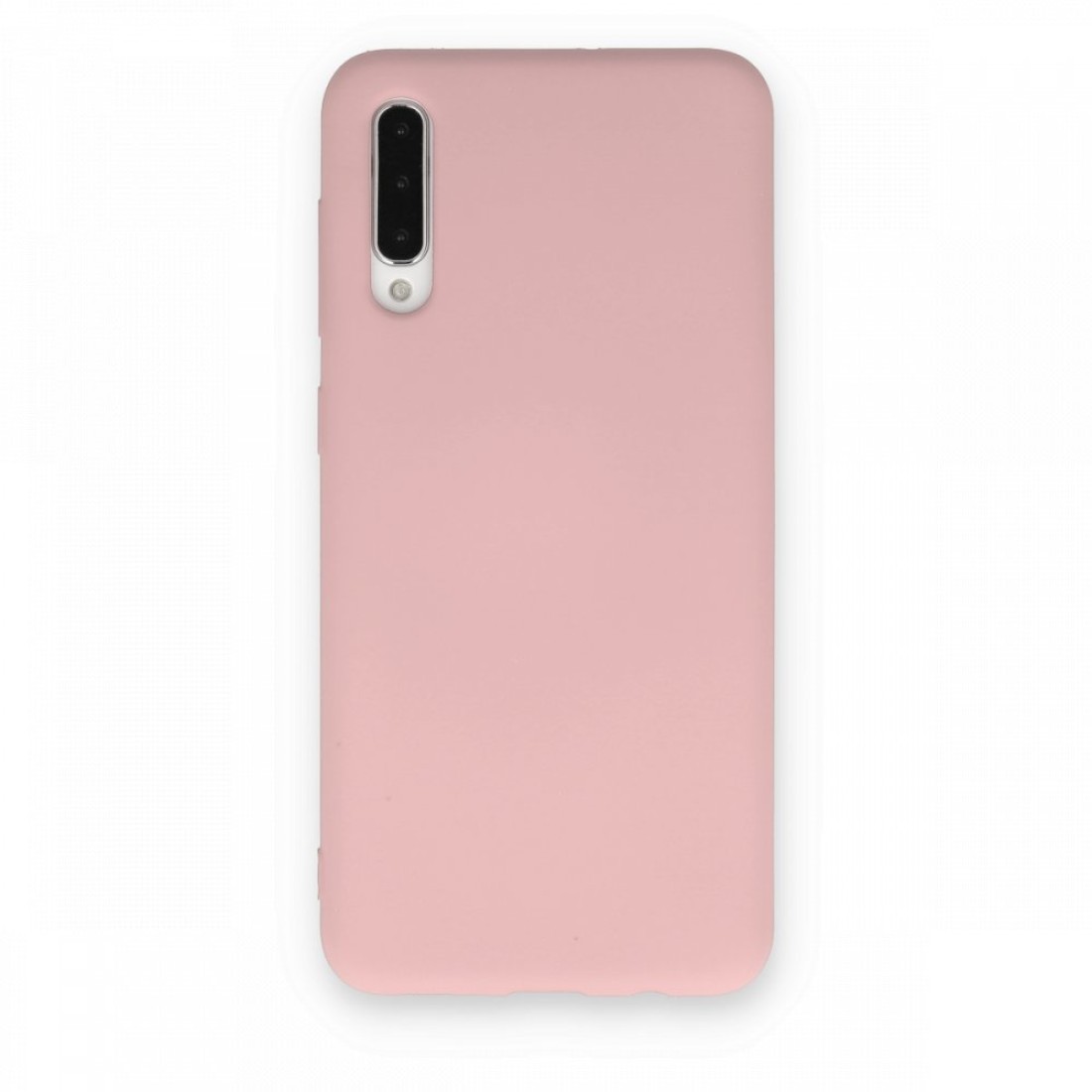  Samsung Galaxy A50 Kılıf Nano içi Kadife Silikon - Pudra
