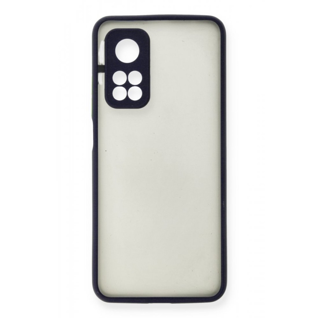  Xiaomi Mi 10T Pro Kılıf Montreal Silikon Kapak - Lacivert