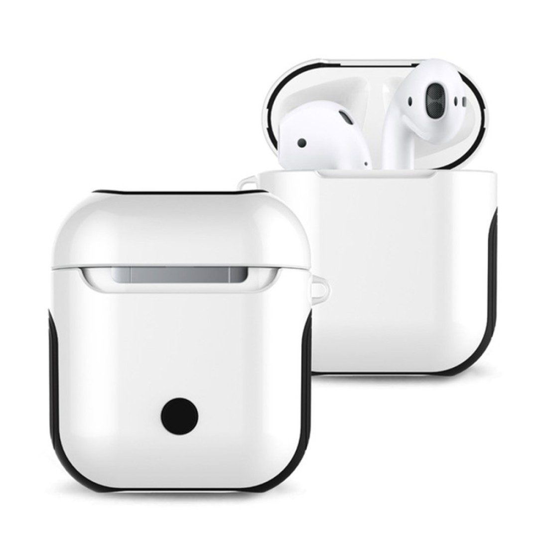 Airpods (1.nesil) 3in1 Kılıf - Beyaz
