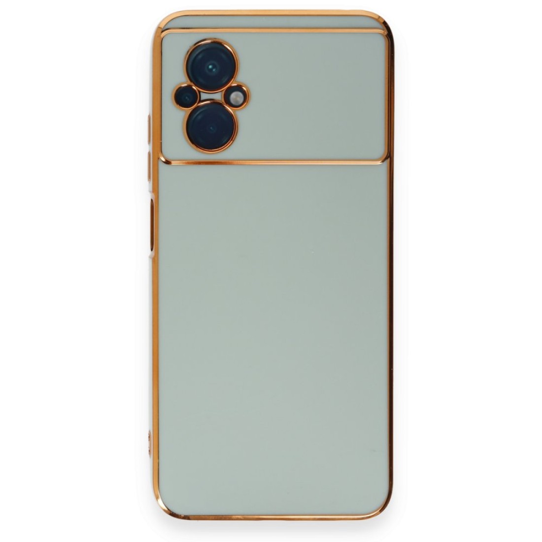  Xiaomi Poco M5 Kılıf Volet Silikon - Açık Yeşil