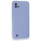 Realme C11 2021 Kılıf Nano içi Kadife Silikon - Lila Realme C11 2021 Kılıf Nano içi Kadife Silikon - Lila