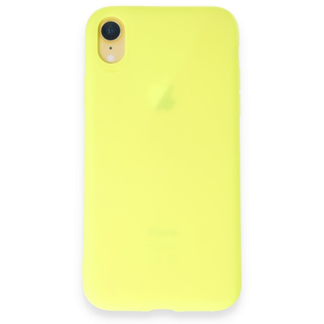  iPhone XR Kılıf First Silikon - Parlak Yeşil