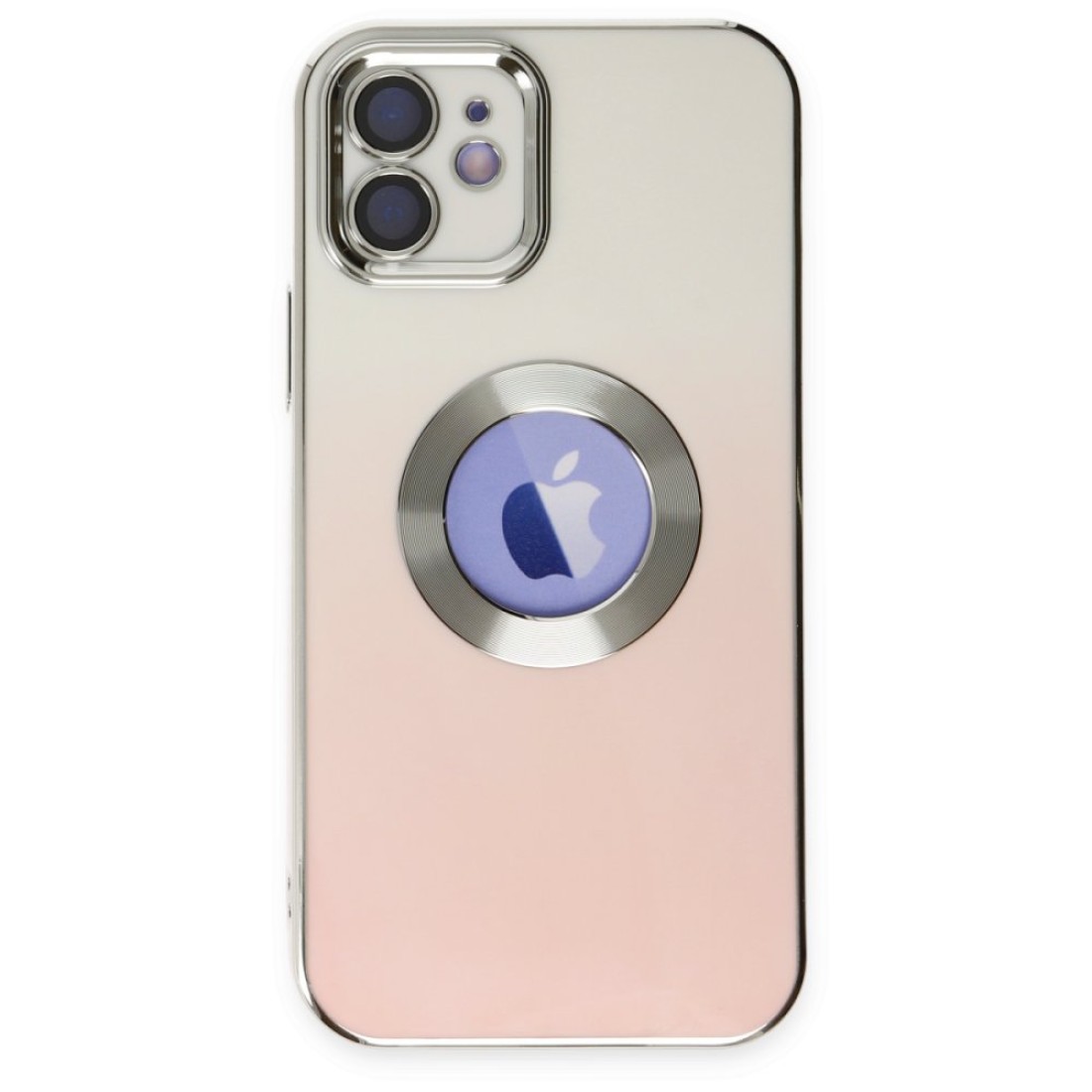  iPhone 12 Kılıf Best Silikon - Pembe