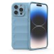 iPhone 15 Pro Max Kılıf Optimum Silikon - Sky Blue iPhone 15 Pro Max Kılıf Optimum Silikon - Sky Blue