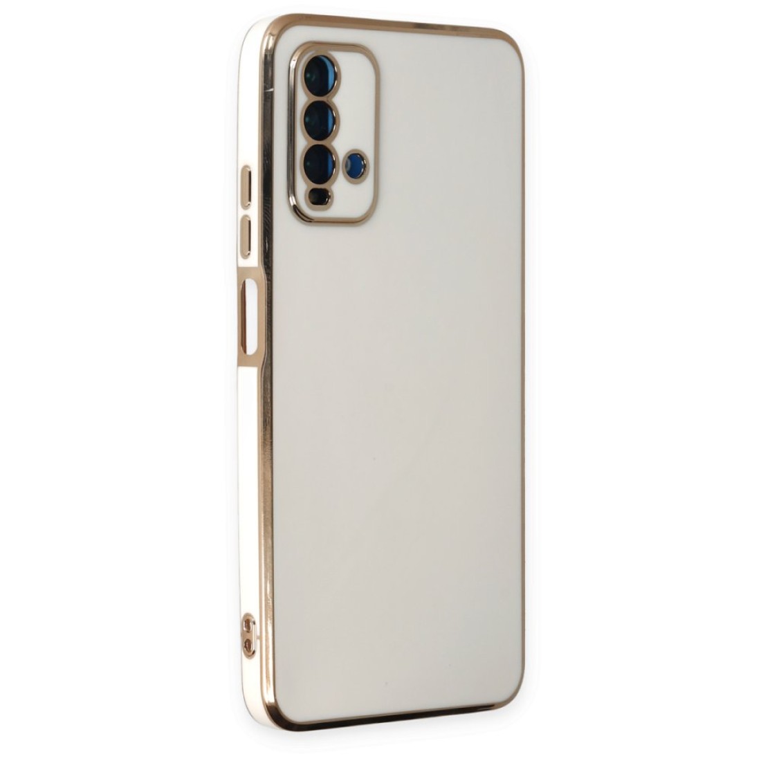 Xiaomi Redmi 9T Kılıf Volet Silikon - Beyaz