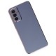  Samsung Galaxy M23 Kılıf Volet Silikon - Mavi