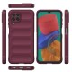 Samsung Galaxy M33 Kılıf Optimum Silikon - Bordo Samsung Galaxy M33 Kılıf Optimum Silikon - Bordo