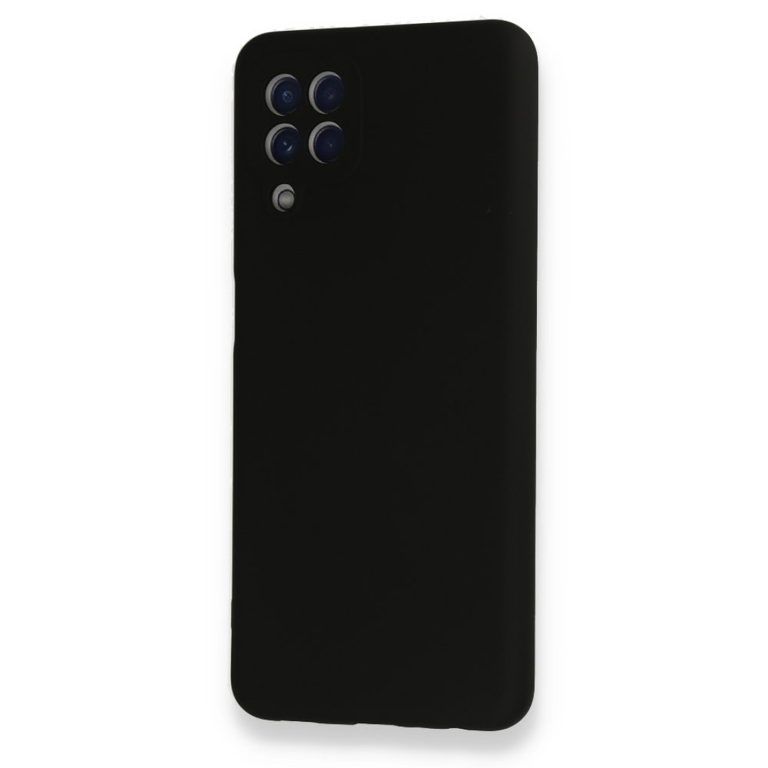  Samsung Galaxy M32 Kılıf Nano içi Kadife Silikon - Siyah