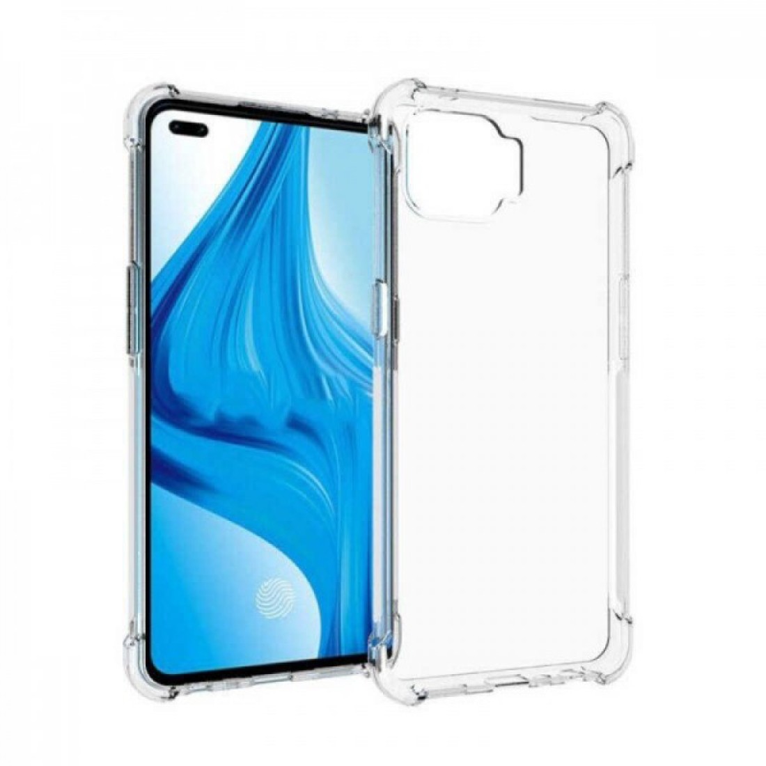  Oppo Reno 4 Lite Kılıf Olex Tpu Silikon - Şeffaf