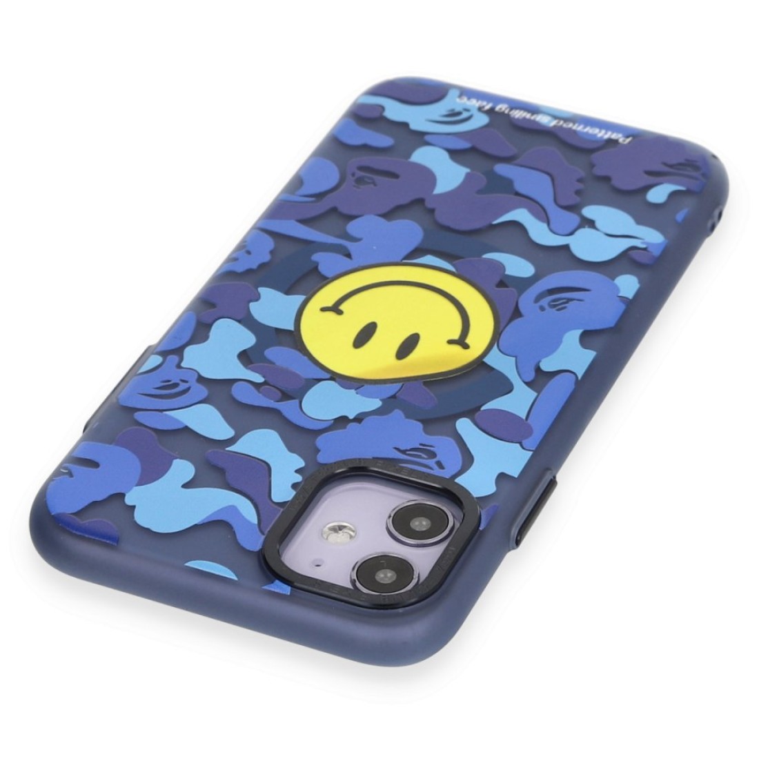  iPhone 12 Kılıf Apollo Magneticsafe Desenli Kapak - Apollo Mavi - 1