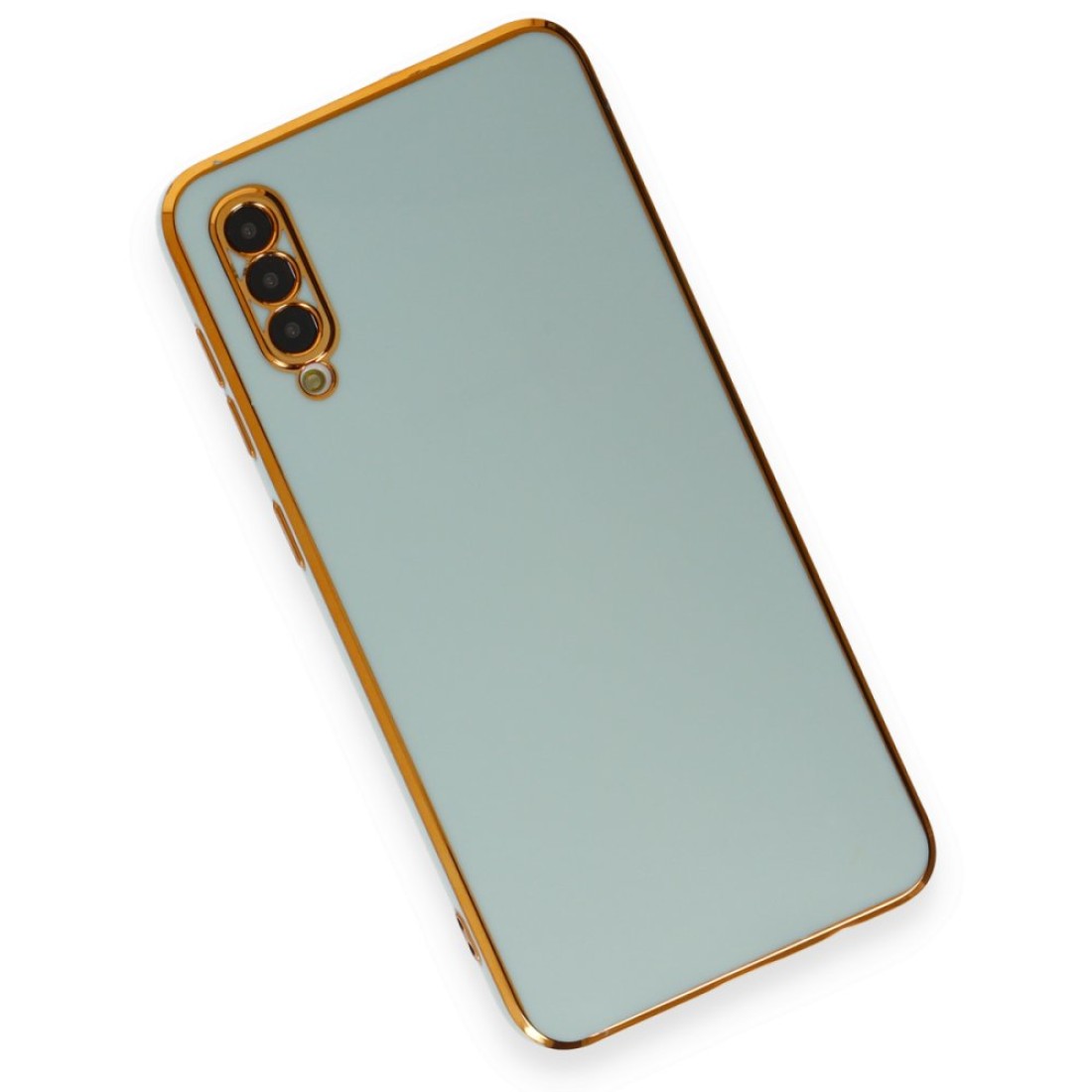 Samsung Galaxy A70 Kılıf Volet Silikon - Açık Yeşil Samsung Galaxy A70 Kılıf Volet Silikon - Açık Yeşil