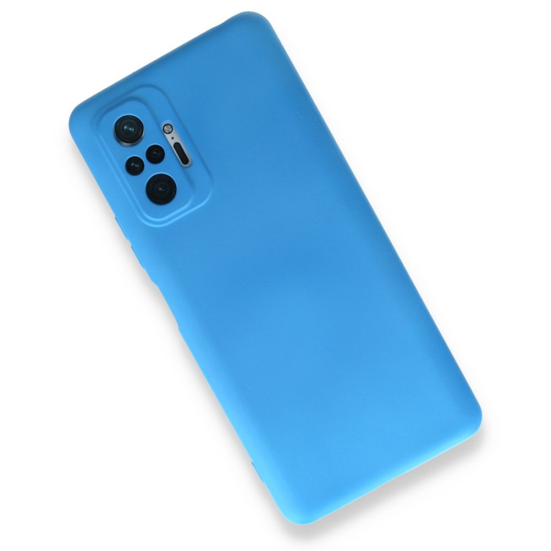 Xiaomi Redmi Note 10 Pro Kılıf Nano içi Kadife Silikon - Mavi Xiaomi Redmi Note 10 Pro Kılıf Nano içi Kadife Silikon - Mavi