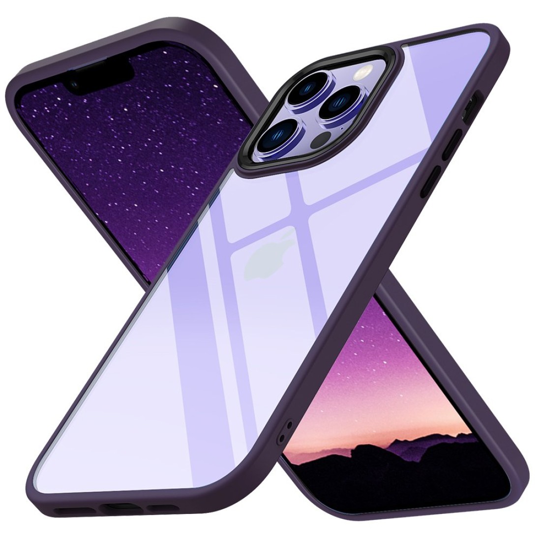  iPhone 14 Pro Kılıf Power Silikon - Mor