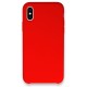  iPhone XS Max Kılıf Lansman Legant Silikon - Kırmızı