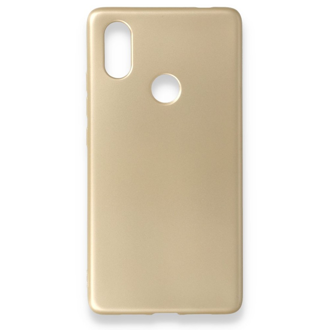  Xiaomi Mi 8 SE Kılıf First Silikon - Gold
