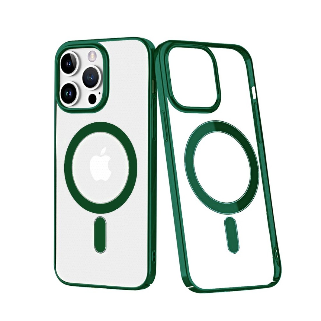 iPhone 14 Pro Kılıf Element Magneticsafe Sert Kapak - Köknar Yeşili