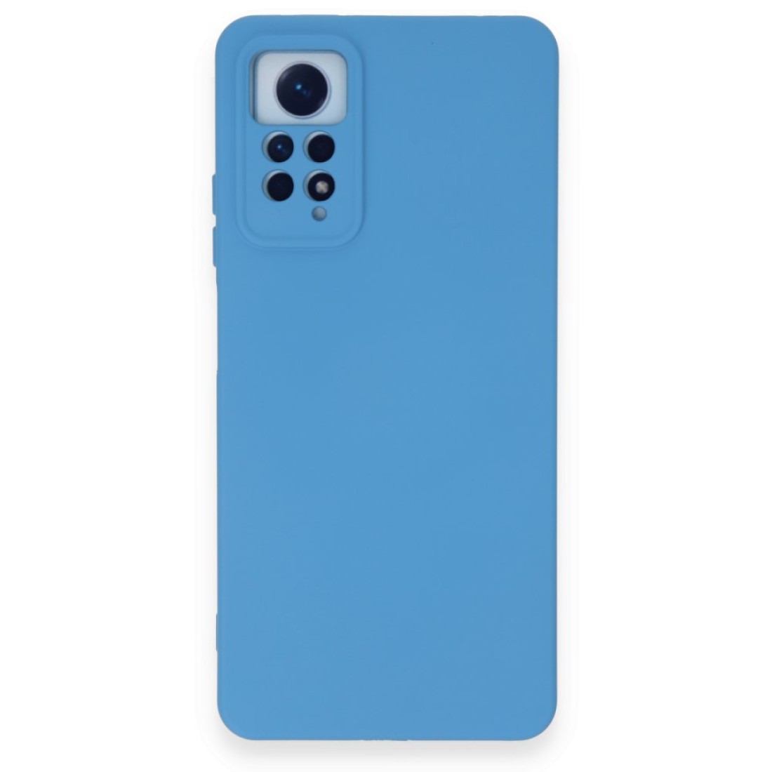  Xiaomi Redmi Note 12 Pro 4G Kılıf Nano içi Kadife Silikon - Mavi