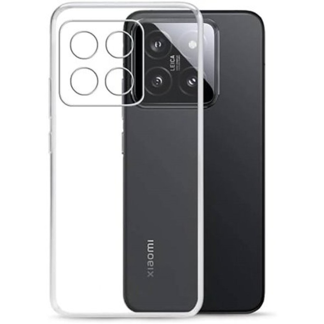  Xiaomi Mi 15 Kılıf Lüx Şeffaf Silikon