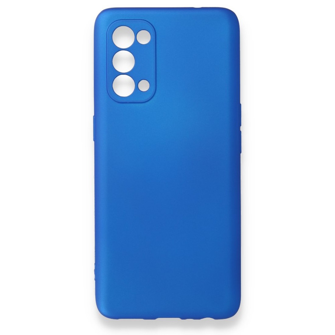  Oppo Reno 5 Kılıf First Silikon - Mavi