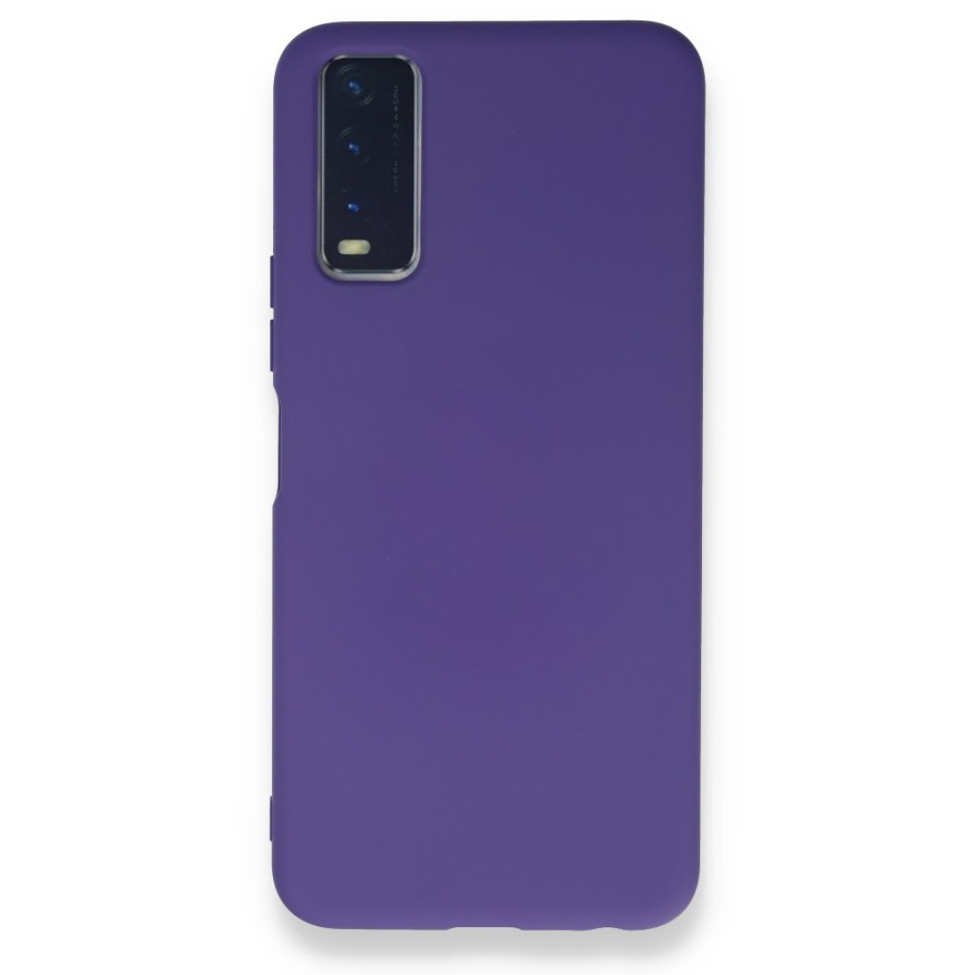  Vivo Y11S Kılıf Nano içi Kadife Silikon - Mor