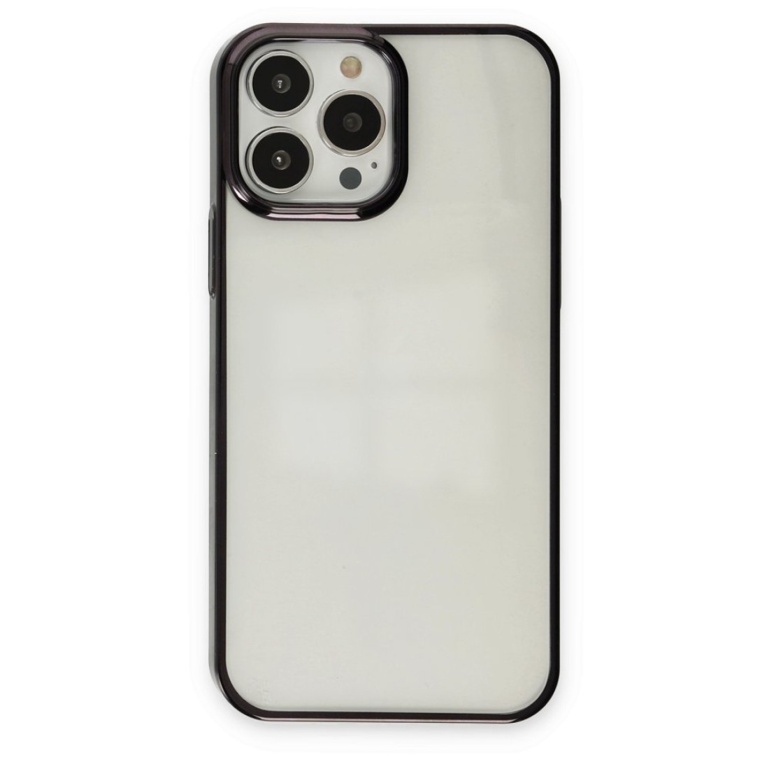  iPhone 14 Pro Max Kılıf Element Silikon - Siyah