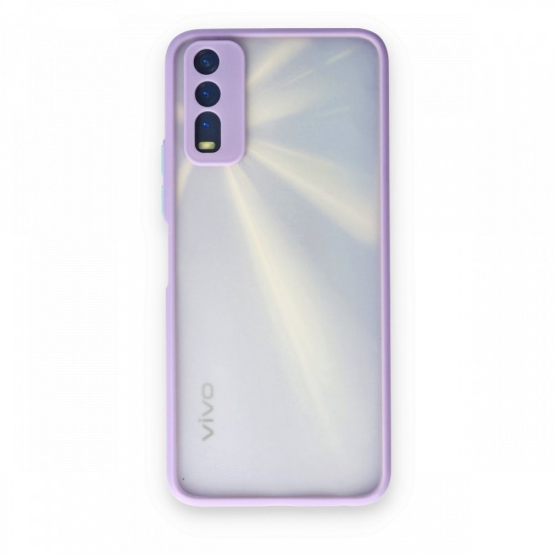  Vivo Y11S Kılıf Montreal Silikon Kapak - Mor
