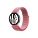 Samsung Galaxy Watch 5 Hasırlı Cırtcırtlı Kordon - Pembe Samsung Galaxy Watch 5 Hasırlı Cırtcırtlı Kordon - Pembe