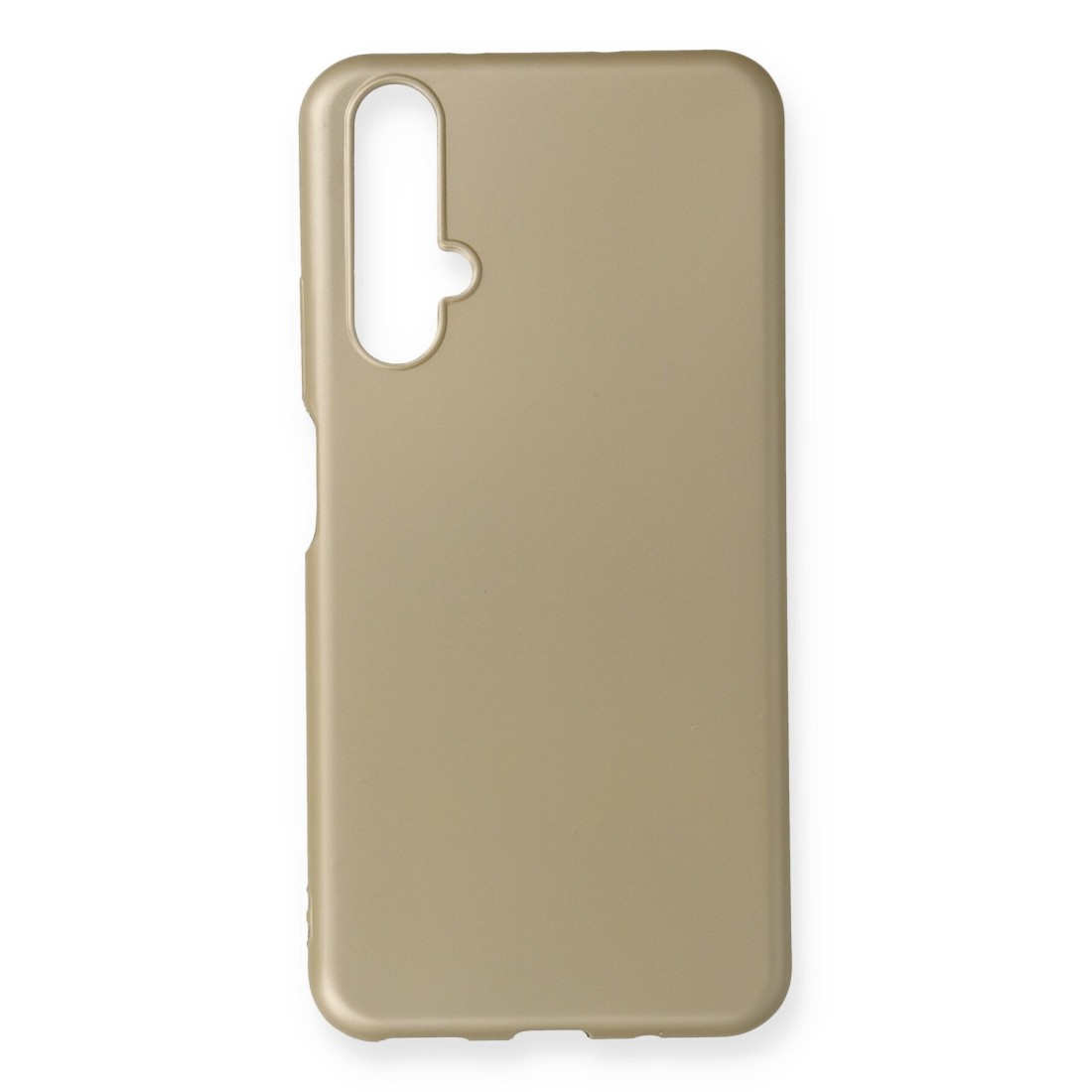 Huawei Honor 20 Kılıf First Silikon - Gold